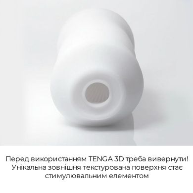 Мастурбатор Tenga 3D Polygon, очень нежный, из антибактериального эластомера с серебром SO2197 фото