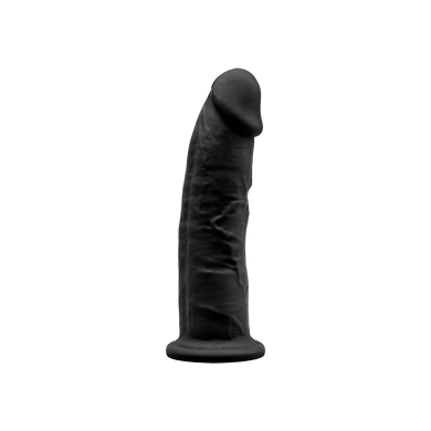 Фаллоимитатор SilexD Robby Black (MODEL 2 size 6in), двухслойный, силикон+Silexpan, диаметр 3,5 см SO3459 фото