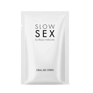 Полоски для орального секса Bijoux Indiscrets Slow Sex Oral sex strips SO5909 фото