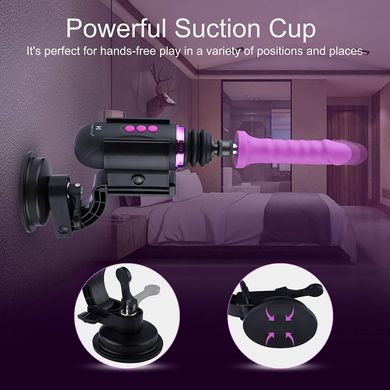 Мини секс-машина Hismith Mini Capsule Sex-Machine with Strong Suction Cup, мощная, перезаряжаемая SO6197 фото