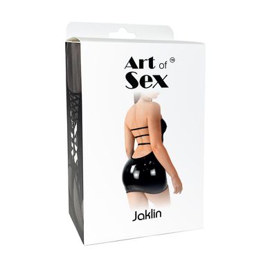 Сексуальное виниловое платье Art of Sex - Jaklin, размер XS-M, цвет черный SO7341 фото