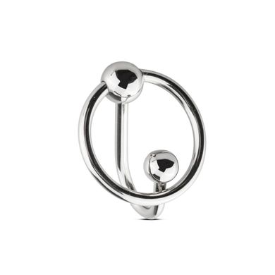 Уретральная вставка с кольцом Sinner Gear Unbendable — Sperm Stopper Solid, диаметр кольца 2,6 см SO4583 фото