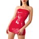 Сексуальна вінілова сукня Art of Sex - Jaklin, розмір XS-M, колір червоний SO7507 фото 2