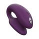 Смарт-вибратор для пар We-Vibe Chorus Purple, сенсорное управление вибрациями сжатием пульта SO6923 фото 1