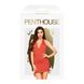 Мини-платье с открытой спиной и стрингами Penthouse - Earth-Shaker Red M/L SO4340 фото 3