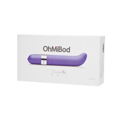 (SALE) Музыкальный вибратор OhMiBod - Freestyle :G Music Purple, стимуляция точки G, беспроводной E22540 фото