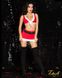 Новогодний эротический костюм "Секси Санта" L, юбка, топ SO5133 фото 2