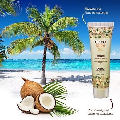 Розпродаж! Органічна кокосова олія Каріте (Ши) для тіла EXSENS Coco Shea 100 мл (термін 04.2024) SO3332-R фото