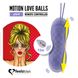 Вагінальні кульки з масажем і вібрацією FeelzToys Motion Love Balls Jivy з пультом ДК, 7 режимів SO3852 фото 2