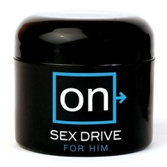 Крем для повышения либидо у мужчин Sensuva ON Sex Drive for Him (50 мл) с натуральными экстрактами SO3184 фото