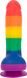 Радужный фаллоимитатор ADDICTION - JUSTIN - 8" - RAINBOW, 20,3 см, силикон SO4533 фото 2
