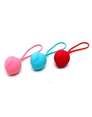 Вагінальні кульки Satisfyer Strengthening Balls (3шт), діаметр 3,8 см, маса 62-82-98г, монолітні SO2302 фото