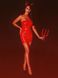 Платье лакированное красное “Соблазнительница Марго” XS/S, молния на всю длину сзади SO3915 фото 3