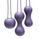 Набор вагинальных шариков Je Joue - Ami Purple, диаметр 3,8-3,3-2,7см, вес 54-71-100гр SO3042 фото 2
