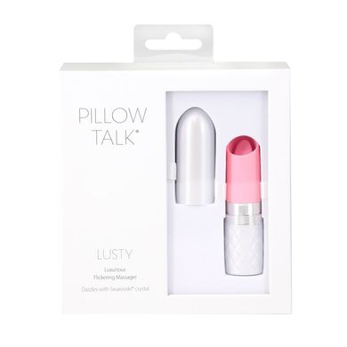 Вібратор Pillow Talk Lusty Luxurious Flickering Massager - Pink SO7751 фото