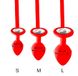 Мужские трусы XS-2XL с силиконовой анальной пробкой Art of Sex - Joni plug panties size L Red SO6171 фото 3