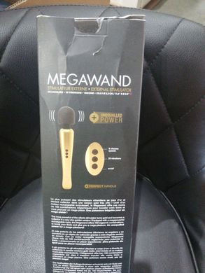 Мощный вибромассажер Dorcel MEGAWAND Gold (мятая упаковка!!!) SO1730-R фото