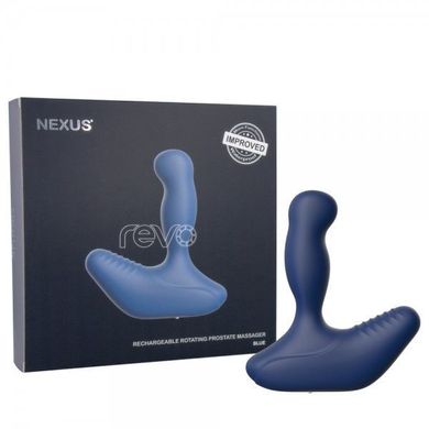 Массажер простаты Nexus Revo Blue с вращающейся головкой, макс. диаметр 3,2 см SO3066 фото