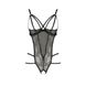 Боді монокіні з відкритими грудями VALERY BODY black S/M - Passion Exclusive PS25102 фото 5