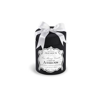 Масажна свічка Petits Joujoux - Athens - Musk and Patchouli (190 г) розкішна упаковка SO3142 фото
