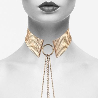 Ожерелье-воротник Bijoux Indiscrets Desir Metallique Collar - Gold SO2666 фото