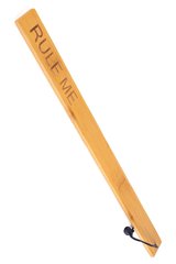 Падл Fetish Tentation — Paddle Rule Me Bamboo, упакований у ПЕ пакет SO7007 фото