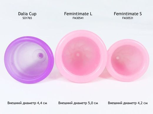 Менструальна чаша Femintimate Eve Cup розмір S, діаметр 3,2см FM30531 фото