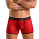 Мужские прозрачные боксеры Passion 046 Short Parker L/XL Red, сетка, под леопард SO7609 фото 7