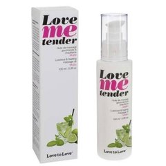 Масажна олія Love To Love - Love Me Tender, Mojito (100 мл), аромат мохіто, без парабенів SO1612 фото