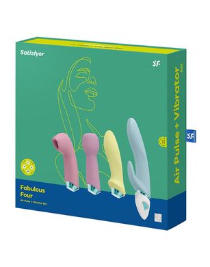 Подарунковий набір секс-іграшок Satisfyer Fabulous Four SO6129 фото