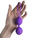 Вагинальные шарики Adrien Lastic Geisha Lastic Balls BIG Violet (L), диаметр 4см, вес 90гр AD40293 фото 6