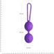 Вагинальные шарики Adrien Lastic Geisha Lastic Balls BIG Violet (L), диаметр 4см, вес 90гр AD40293 фото 2