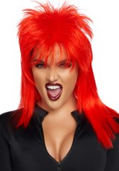 Парик рок-звезды Leg Avenue Unisex rockstar wig Red, унисекс, 53 см SO7939 фото