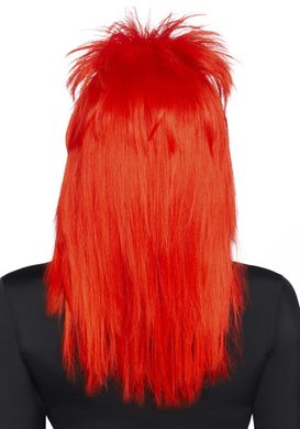 Парик рок-звезды Leg Avenue Unisex rockstar wig Red, унисекс, 53 см SO7939 фото