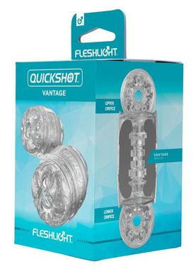 Мастурбатор Fleshlight Quickshot Vantage, компактний, чудово для пар і мінету F19914 фото