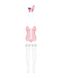 Эротический костюм зайки Obsessive Bunny suit 4 pcs costume pink L/XL, розовый, топ с подвязками, тр SO7255 фото 5