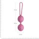 Вагінальні кульки Adrien Lastic Geisha Lastic Balls BIG Pink (L), діаметр 4 см, вага 90 гр AD40301 фото 2