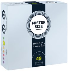 Презервативи Mister Size - pure feel - 49 (36 condoms), товщина 0,05 мм SO8050 фото