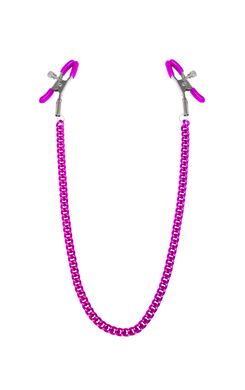 Зажимы для сосков с цепочкой Feral Feelings - Nipple clamps Classic, розовый SO3789 фото