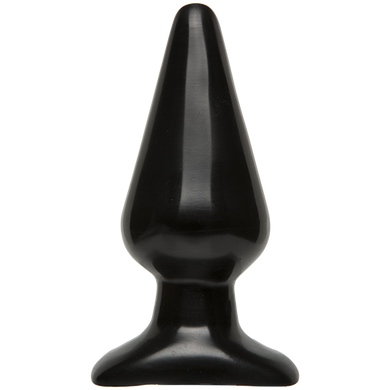 Анальная пробка Doc Johnson Smooth Classic Large - Black, макс. диаметр 5,7см SO2781 фото