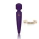 Вибромассажер Rianne S: Bella Mini Wand Purple, 10 режимов, медицинский силикон, подарочная упаковка SO3869 фото 1
