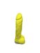 Крафтовое мыло-член с присоской Чистый Кайф Yellow size L, натуральное SO2644 фото 1