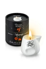 Масажна свічка Plaisirs Secrets Poppy (80 мл) подарункова упаковка, керамічний посуд SO1856 фото