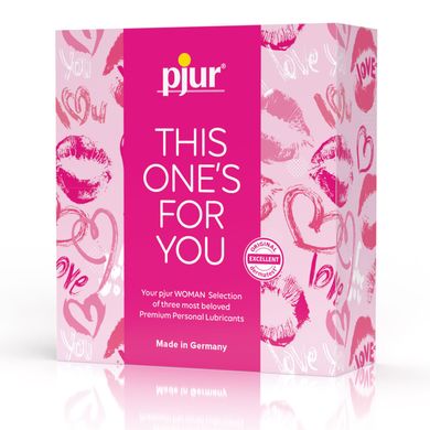 Набор смазок pjur Woman Selection - THIS ONE'S FOR YOU, 3 вида смазок серии Woman SO5634 фото