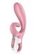Смарт вибратор кролик Satisfyer Hug Me Pink, 2 мотора, диаметр 4,2см, широкая клиторальная часть SO6274 фото 2