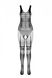 Сітчастий тілесний бодістокінг-боді з симетричним малюнком Casmir CA005 SO5332 фото 5