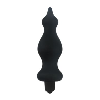 Анальная пробка с вибрацией Adrien Lastic Bullet Amuse Black, макс. диаметр 3,9см AD20309 фото