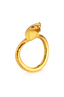 Ерекційне кільце Master Series Cobra King Golden Cock Ring SO8799 фото