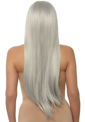 Перука Leg Avenue 33″ Long straight center part wig Grey SO8588 фото