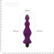 Анальная пробка с вибрацией Adrien Lastic Bullet Amuse Purple, макс. диаметр 3,9см AD20293 фото 2